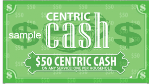 $50 Centric Cash. Take the Survey [email]